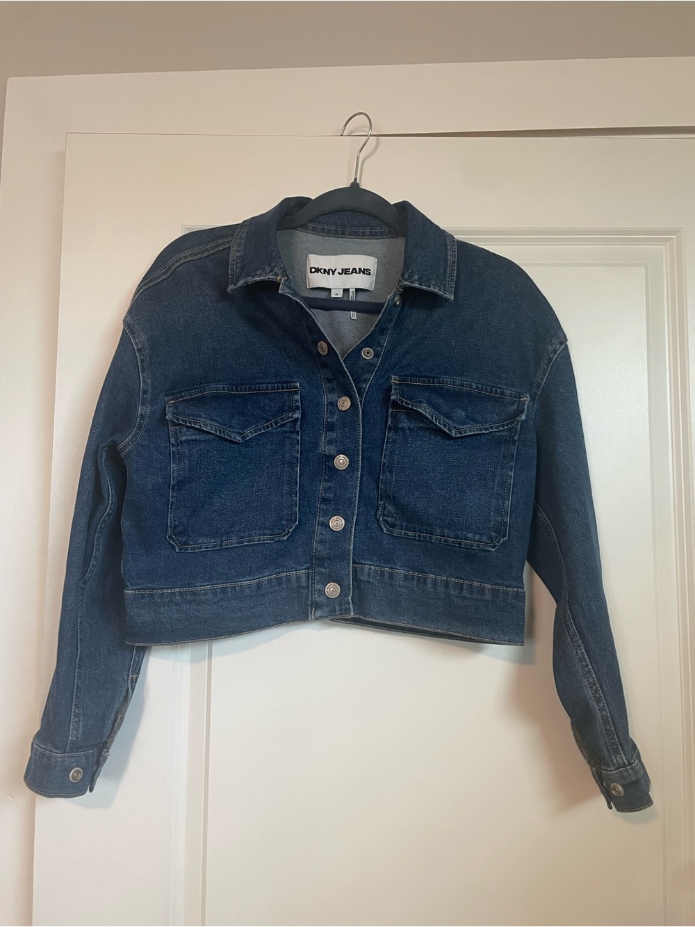 DKNY Jeans Cropped Denim Jacket - NWOT